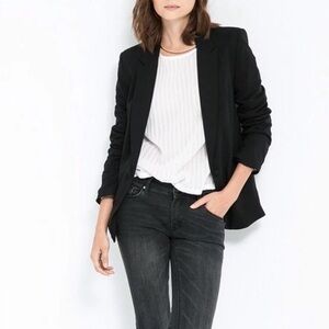 Mango Elegant Black Blazer
